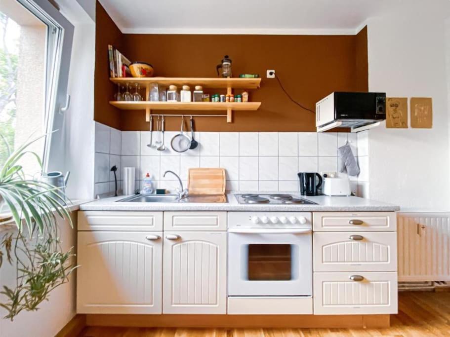 Helle Wohnung Im Norden Leipzigs Esterno foto